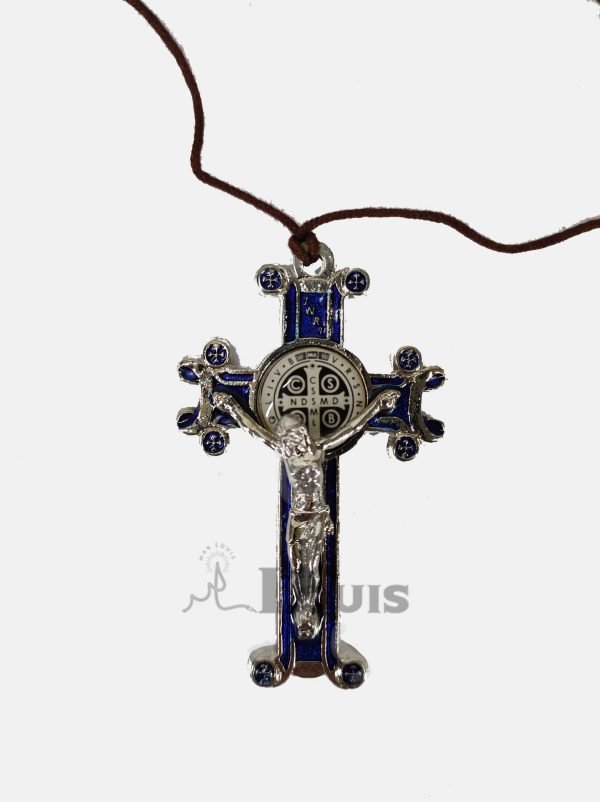 St Benedict Cross Pendant     2129-KJR-90 - Image 3