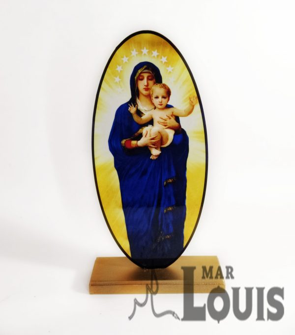 NET-6-115-OVAL-MOTHER MARY - Image 2