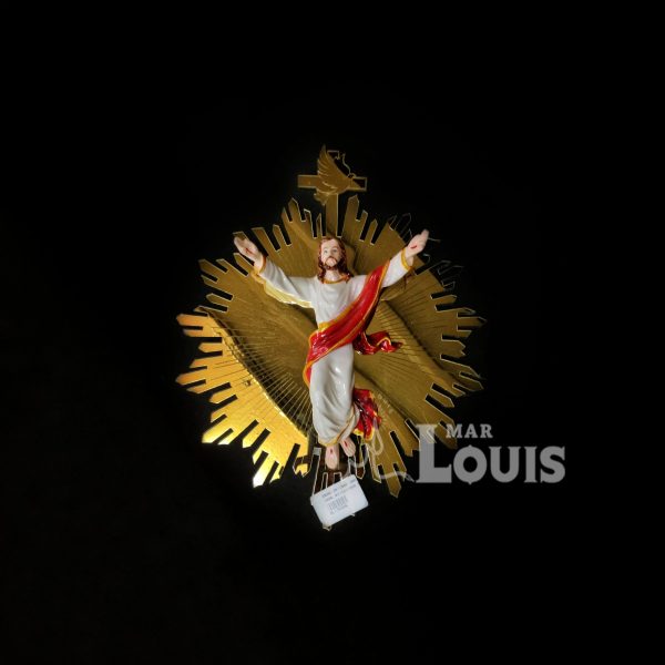 2686-JR-JERUSALEM HANDICRAFTS-RISEN CHRIST-CROSS