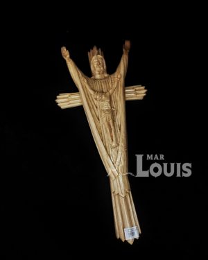 8500-WC-WOOD CRUCIFIX
