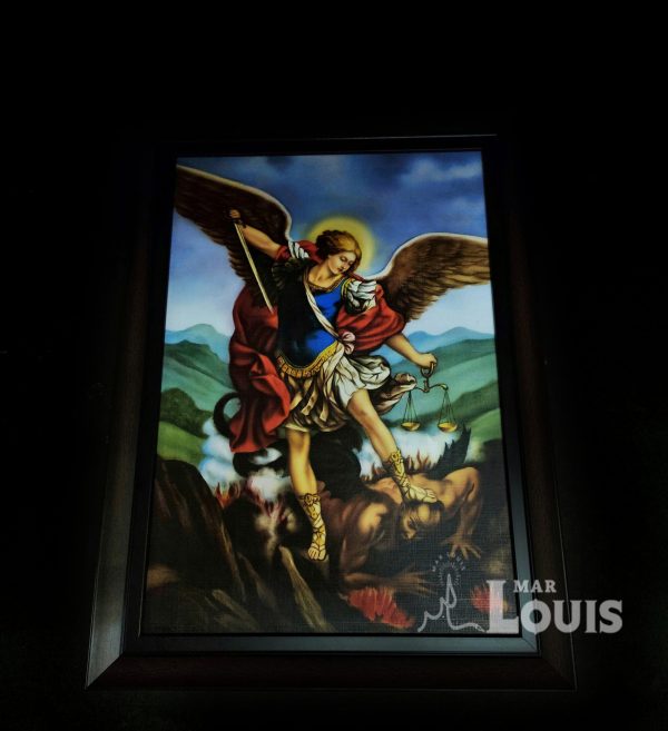 REH-735-PHOTO FRAME- ST. MICHAEL