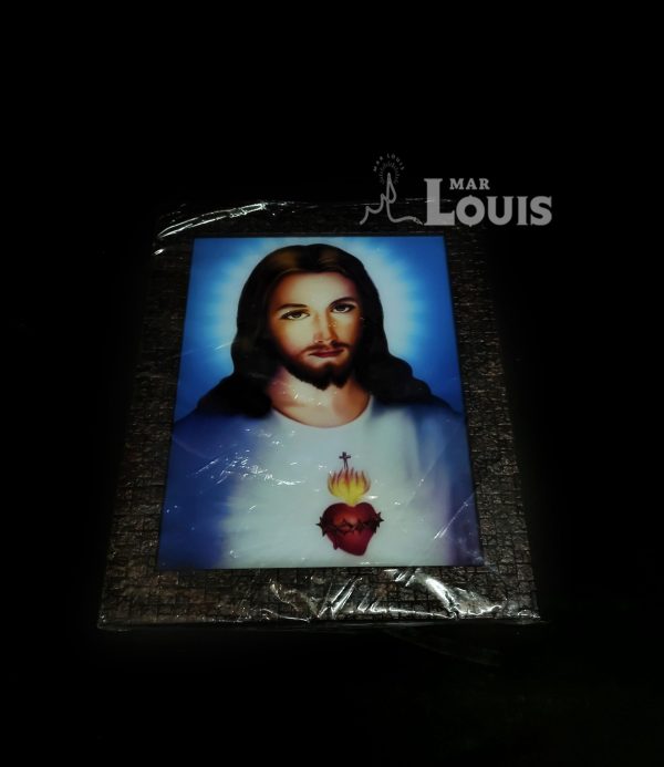 CRE 10*12-LED PHOTO FRAME-JESUS CHRIST