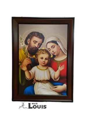 REH-735-20*14 HOLY FAMILY PHOTO FRAME