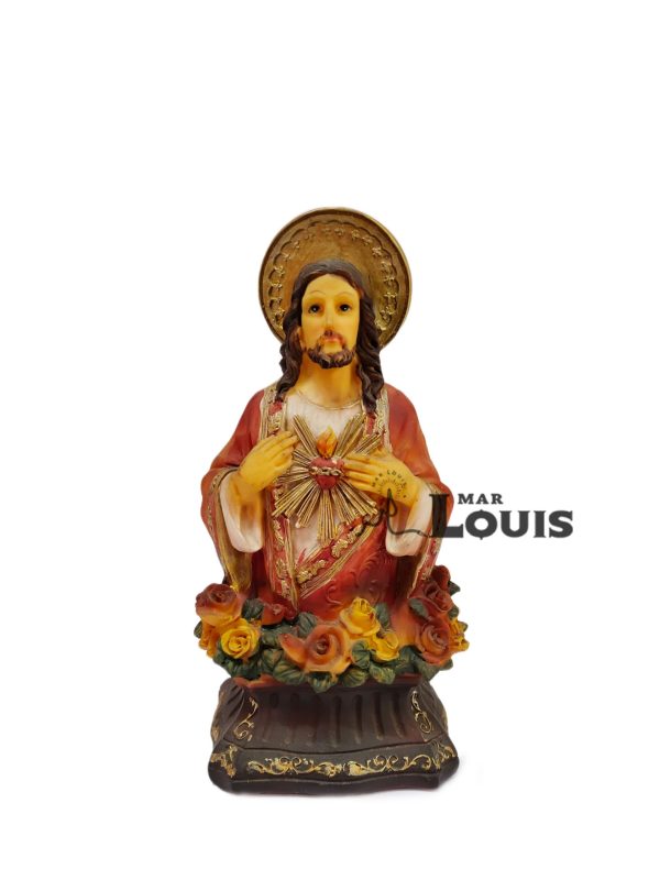 74-ML-SACRED HEART JESUS HALF