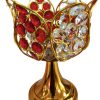 558-CSG-CANDLE STAND WITH STONES