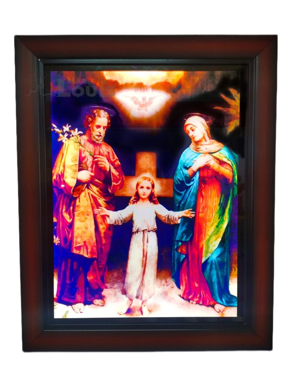 CRE-10*12-HOLY FAMILY-LED FRAME