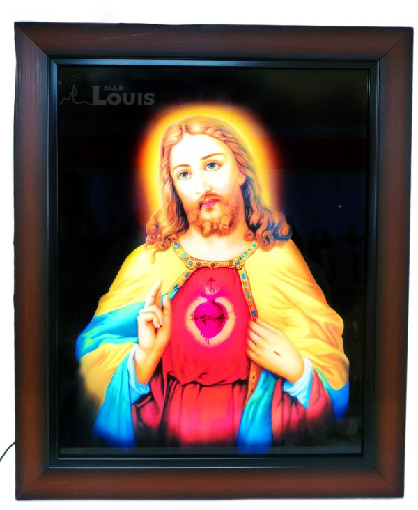 CRE-10*12-JESUS CHRIST-LED FRAME