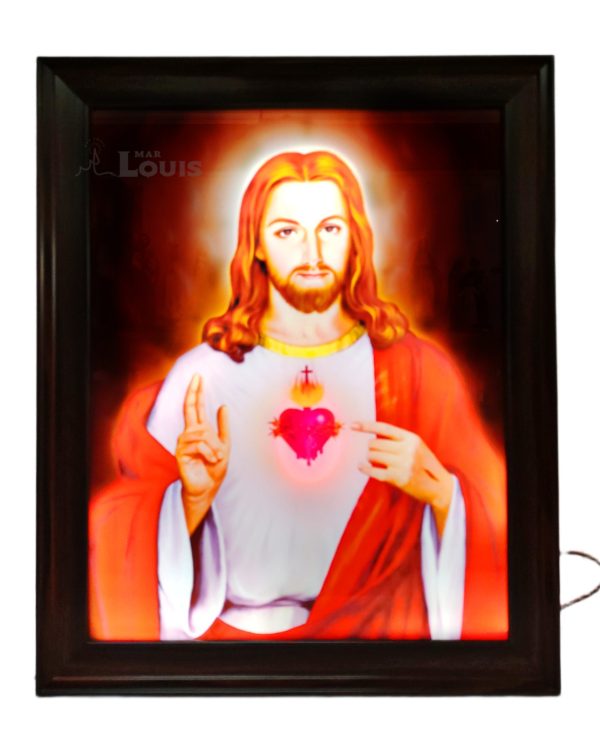 CRE-16*20-JESUS CHRIST-LED FRAME